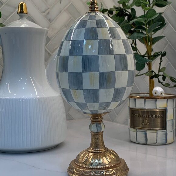 MacKenzie-Childs Touch of Pink Bunny Treasure Egg - Picture 16 of 16